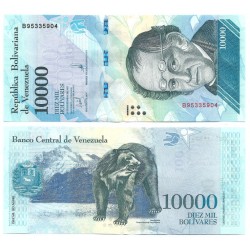 (98b) Venezuela. 2017. 10000 Bolívares (SC)