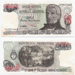 (313a) Argentina. 1983-84. 10 Pesos (EBC)