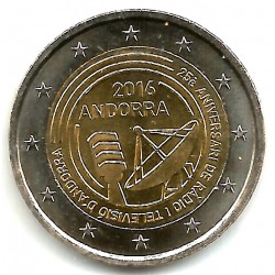 Andorra. 2016. 2 Euro (SC) SIN BLISTER