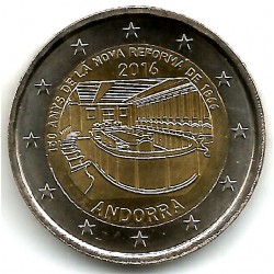 Andorra. 2016. 2 Euro (SC) SIN BLISTER