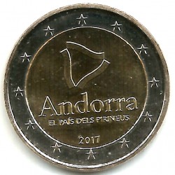 Andorra. 2017. 2 Euro (SC) SIN BLISTER