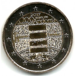 Andorra. 2017. 2 Euro (SC) SIN BLISTER
