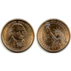 (402) Estados Unidos de América. 2007(D). 1 Dollar (EBC+) John Adams