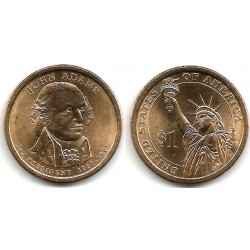 (402) Estados Unidos de América. 2007(P). 1 Dollar (EBC+) John Adams