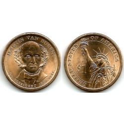 (429) Estados Unidos de América. 2008(P). 1 Dollar (EBC+) Martin Van Buren