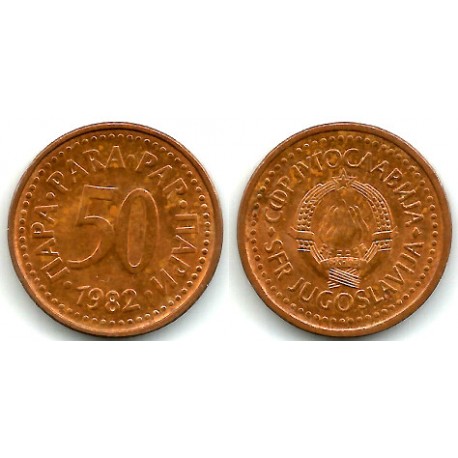 (85) Yugoslavia. 1982. 50 Para (MBC)