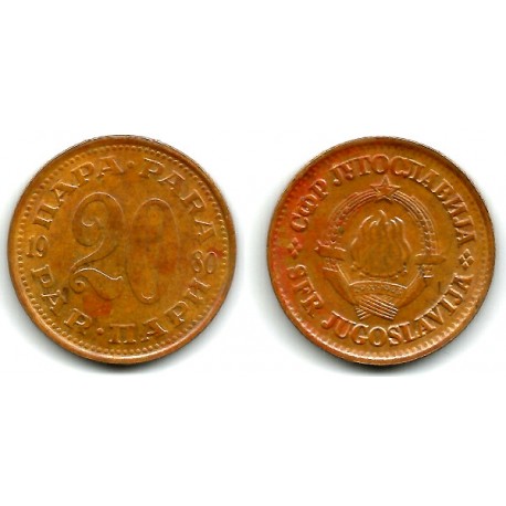 (80) Yugoslavia. 1980. 20 Para (MBC)