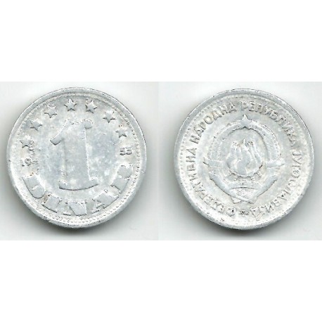 (30) Yugoslavia. 1953. 1 Dinar (BC+)