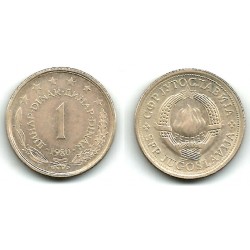 (59) Yugoslavia. 1980. 1 Dinar (EBC)
