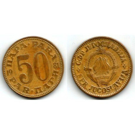 (46.2) Yugoslavia. 1981. 50 Para (MBC)
