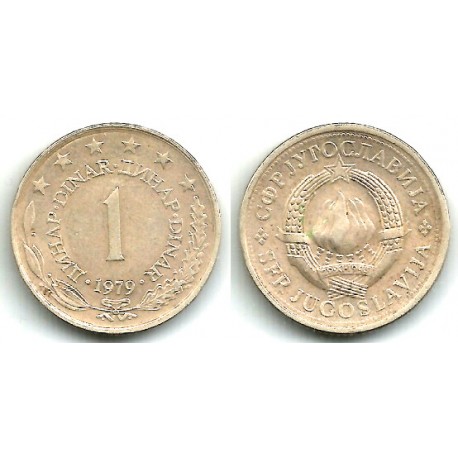 (59) Yugoslavia. 1979. 1 Dinar (MBC)
