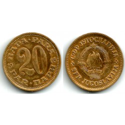 (45) Yugoslavia. 1965. 20 Para (MBC+)
