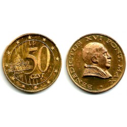 Ciudad del Vaticano. 2005. 2 Euro (EBC) Prueba de Euro