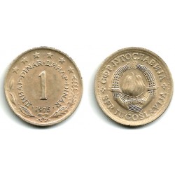 (59) Yugoslavia. 1975. 1 Dinar (EBC)