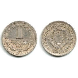(48) Yugoslavia. 1968. 1 Dinar (MBC+)