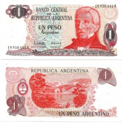 (311) Argentina. 1983-84. 1 Peso (SC)