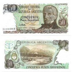 (314a) Argentina. 1983-85. 50 Pesos (SC)