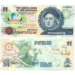 (50) Bahamas. 1992. 1 Dollar (EBC+)