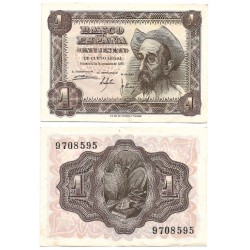 Estado Español. 1951. 1 Peseta (EBC-) Sin Serie