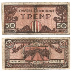 Tremp. 1937. 50 Céntimos (BC)