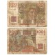 (128d) Francia. 1953. 100 Francs (BC/BC-)