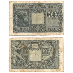 (32c) Italia. 1944. 10 Lira (BC)