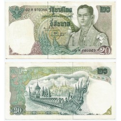 (84) Tailandia. 1981. 20 Baht (MBC/MBC-)
