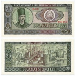 (95a) Rumanía. 1966. 25 Lei (SC-)