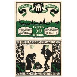 Kitzingen (Baviera). 1921. 50 Pfennig (EBC+)