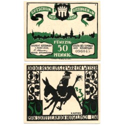 Kitzingen (Baviera). 1921. 50 Pfennig (EBC+)