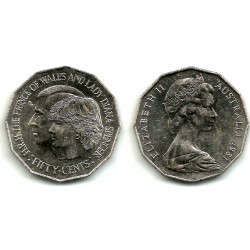 (72) Australia. 1981. 50 Cents (EBC+)