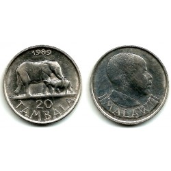 (11.2a) Malaui. 1989. 20 Tambala (EBC)