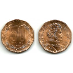 (219.2) Chile. 2000. 50 Pesos (SC)