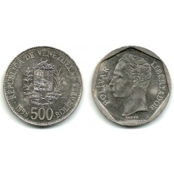 (Y79.1) Venezuela. 1998. 500 Bolívares (EBC)