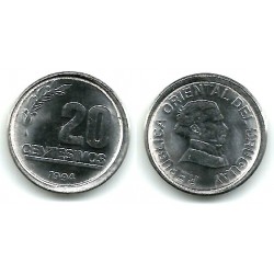 (105) Uruguay. 1994. 20 Centesimos (SC)