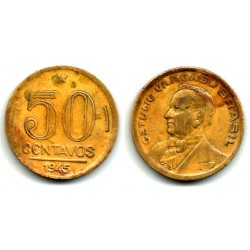 (557a) Brasil. 1945. 50 Centavos (BC)