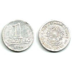 (570) Brasil. 1958. 1 Cruzeiro (MBC-/MBC)