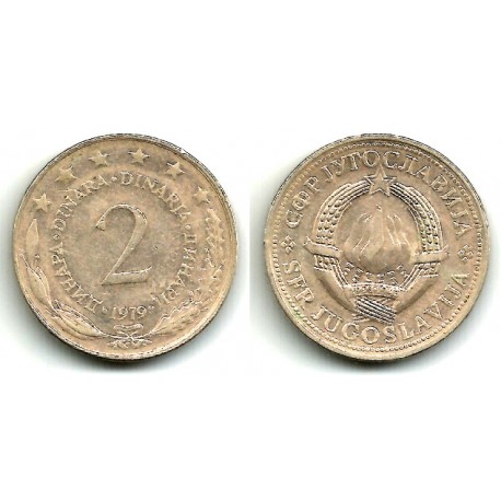(57) Yugoslavia. 1979. 2 Dinara (MBC)