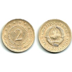 (57) Yugoslavia. 1972. 2 Dinara (MBC)