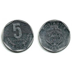 (214.2) Costa Rica. 1985. 5 Colones (EBC)