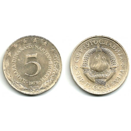 (58) Yugoslavia. 1979. 5 Dinara (EBC)