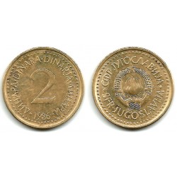 (87) Yugoslavia. 1986. 2 Dinara (MBC)