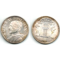 Medalla. Paulus VI Pont Max. Anno Santo 1975. Roma (SC) (Plata)