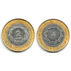 (165) Argentina. 2011. 2 Pesos (MBC)