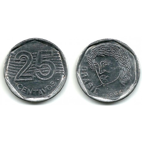(634) Brasil. 1994. 25 Centavos (EBC)