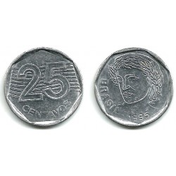 (634) Brasil. 1995. 25 Centavos (EBC)