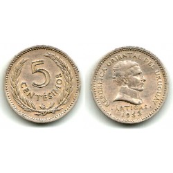 (34) Uruguay. 1953. 5 Centesimos (MBC)