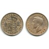 (866) Gran Bretaña. 1947. Half Crown (BC+)