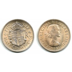 (907) Gran Bretaña. 1961. Half Crown (SC)
