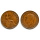 (837) Gran Bretaña. 1929. Half Penny (BC)